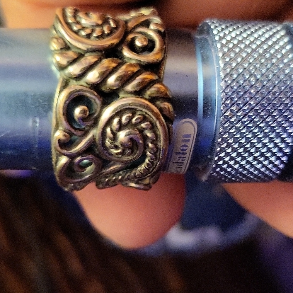 Sterling ring by Carolyn Pollack. Size 9.5.